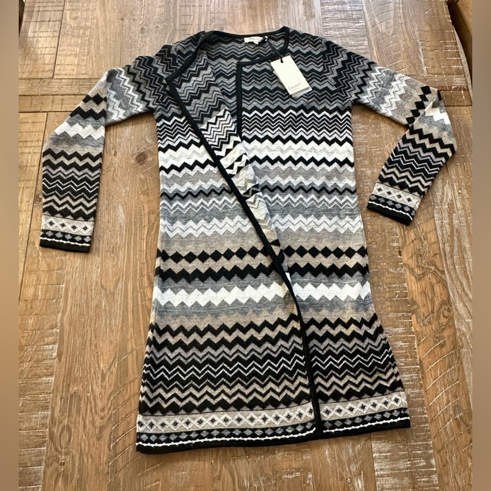NEW Cocogia Italian Cardigan, Size Small